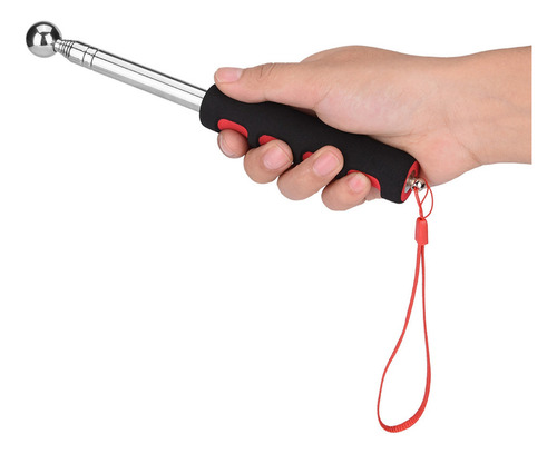 Detecção De Tambor Oco Com Haste Telescópica De 115 Cm De Es