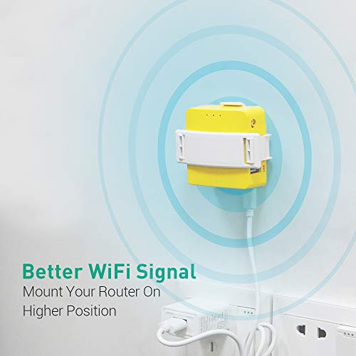 Soporte De Pared Para Enrutador Wifi Gl.inet Con Tornillos,