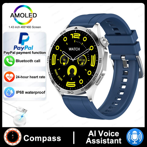 Nuevo Reloj Inteligente Huawei Gt4 Pro Max Bluetooth Call He