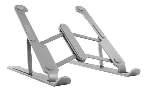 Imagen 6 de 10 de Soporte Aluminio Portatil P/notebook Tablet Jd Lp1018a Cuota