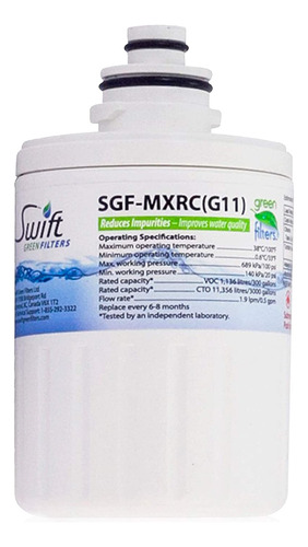 Filtro De Agua De Repuesto Para Ge Smartwater Fxrc Mxrc 46-9