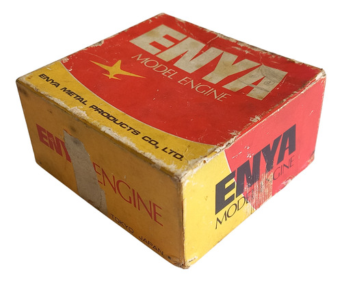 Antigua Caja Vacia Motor Enya Model Engie Tokio Japan - Zwt (Usado)