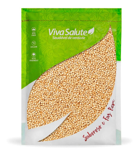 Quinoa Em Grãos Viva Salute Embalada A Vácuo - 1kg