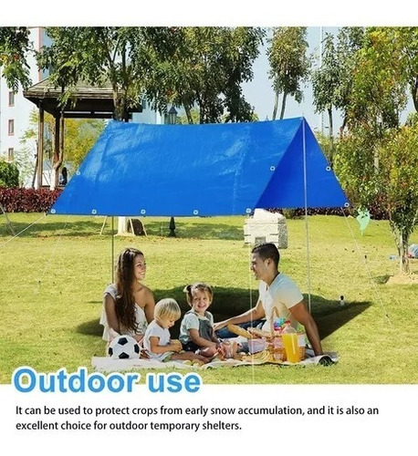 Lona Carpa Multiusos Impermeable Carga 3x3 Metros