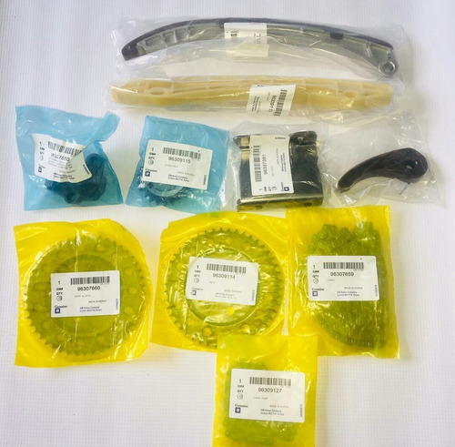 Kit Cadena Tiempo Epica 9pzas Original Gm -*-