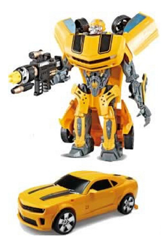  Transformer Bumblebee Shide Robot Colección 20 Cm Playking