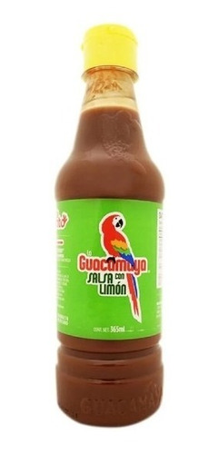 Salsa Limón, La Guacamaya 365 Ml. Paquete Con 6 Piezas