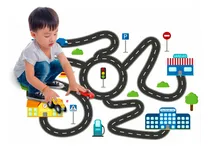 Comprar Pista De Carros Tapete Em Lona Para Crianças Brincar Cor PISTA CARROS - PC01