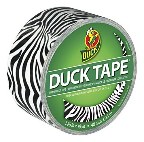 Duck Brand 283260 Cinta Adhesiva Impresa, Techno Skin, 1.88 