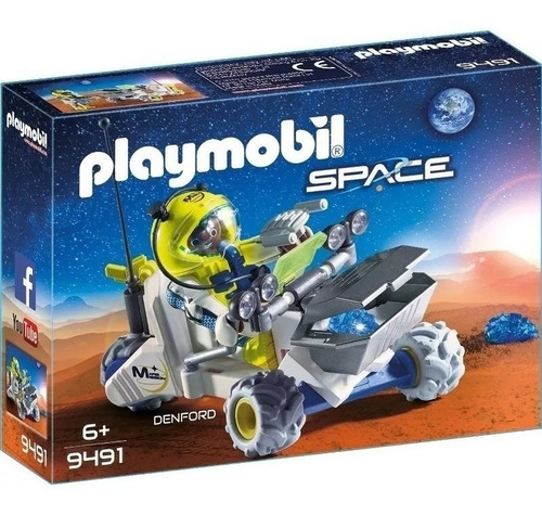 Playmobil 9491 Space Vehiculo Espacial Vehiculo Lunar