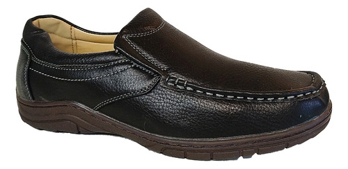 Mocasín Cuero E. Hombre Náutico Italiano Urbano