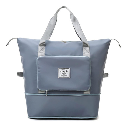 Mochila Bolso Impermeable Extensible 3 En 1 Para Viajes Lila