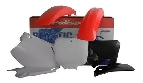 Kit Plástico Cr125 95/97-cr250 95/96vermelhobrancopolisport