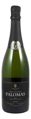 Vino Espumoso Cava 57 Palomas Brut 750 Ml