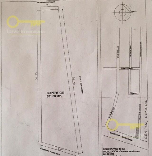 Imagen 4 de 4 de Terreno Comercial En Carretera Tansistmica, Col. Villas Del Sur