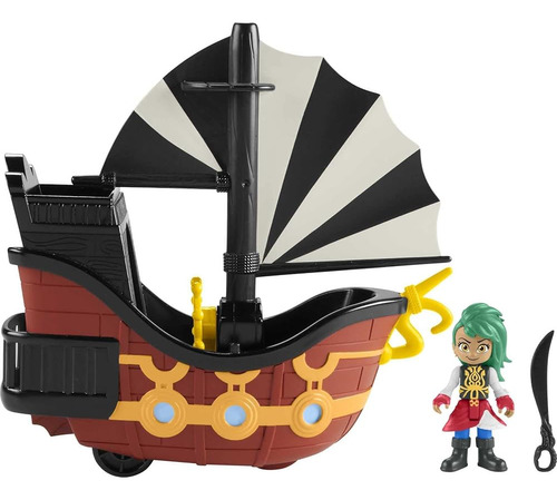 Fisher-price Santiago Of The Seas Pirate Toys Bonnie Bones F