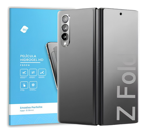 Pelicula Fosca Hydrogel Frente E Verso Galaxy Z Fold 6