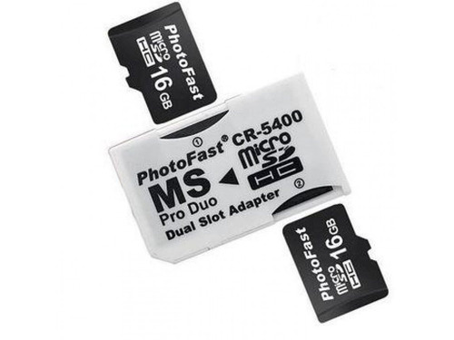 Adaptador Micro Sd A Memory Stick Pro Duo Psp Camaras