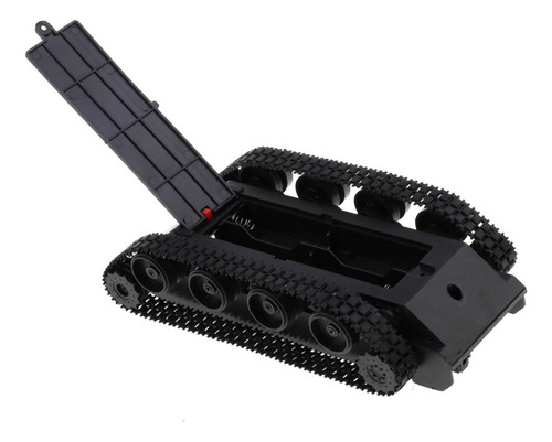 Chassi Carro Tanque Choque Leve Robô Inteligente Diy Com Kit