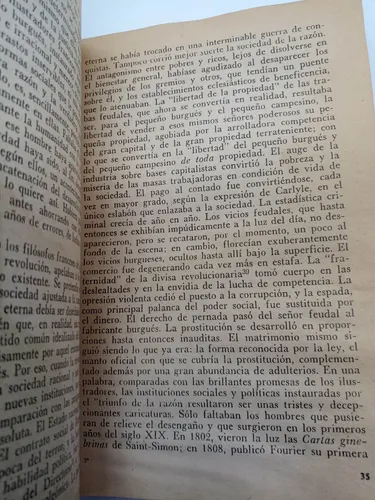 Del Socialismo Utópico Al Socialismo Científico - F. Engels (Usado)