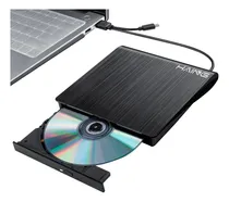 Comprar Unidad Externa Óptica Slim Company Lectora Para Ordenador Reproductor De DVD Con Usb 3.0 Usb C Drive Portátil Color Negro