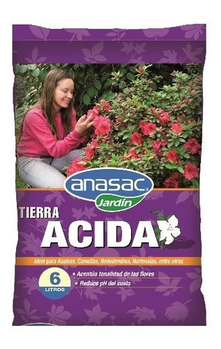 Tierra Acida 6 Lt Anasac