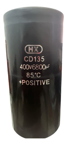 Capacitor Hx Cd135 6800uf 400v - Pack 1 Unidad (Usado)