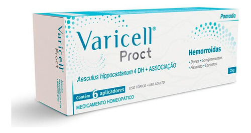  Varicell Proct Pomada 4dh Bisnaga 25g