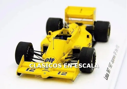 Lotus 99t 1987 #12 Ayrton Senna Japan Gp- F1 Reve Spark 1/43
