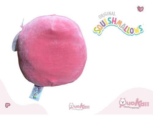 Squishmallow Kellytoy 7 Inches Piper Penguin Pingüino Rosa