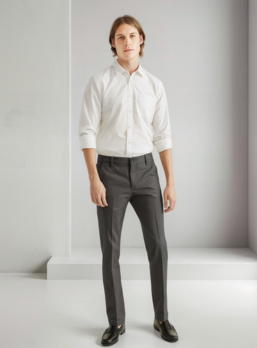 Pantalón Workday Khaki Slim Fit Para Hombre