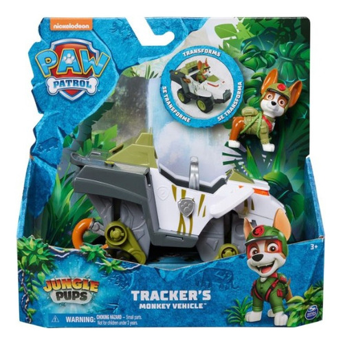 Paw Patrol Jungle Pups Tracker´s Monkey - Envio Gratis