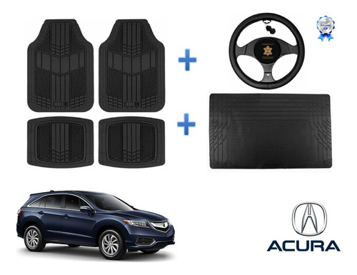 Tapetes 4pz + Cajuela + Volante Acura Rdx 2016 2017