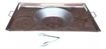 Comprar Comal Enchiladero Acero In 47x64cm Quesadillas Tacos Freir Acero Inoxidable