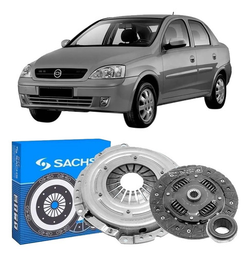 Imagen 3 de 7 de Embrague Kit Chevrolet Corsa/celta/agile 190 Mm