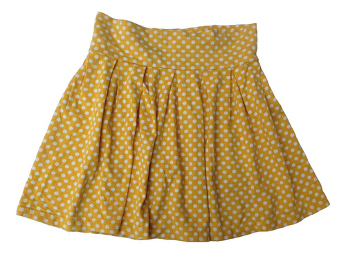 Falda Stretch Amarillo Mango Niña 14-16t Arizona Algodón Spa