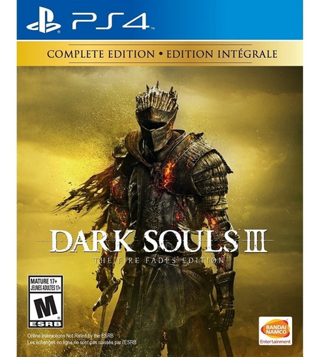 Dark Souls Iii Complete Fire Fades Edition Para Ps4