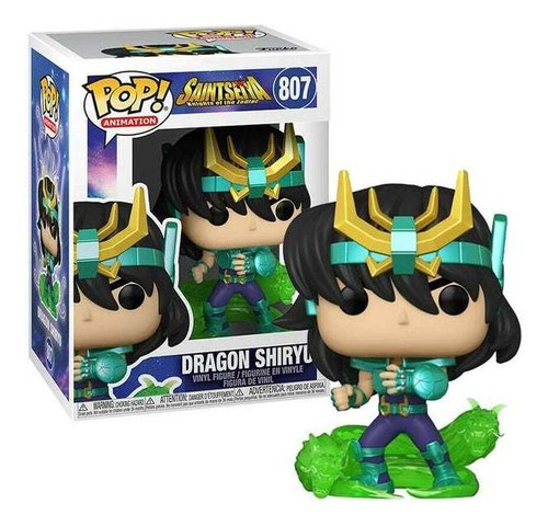 Imagen 1 de 1 de Funko Pop #807 Dragon Shiryu