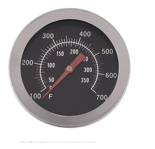 Termometro En Acero Inoxidable Para Horno Con Bulbo 350°c