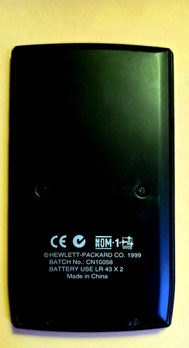 Calculadora Cientifica Hewlet Packard 6s Azul (Usado)