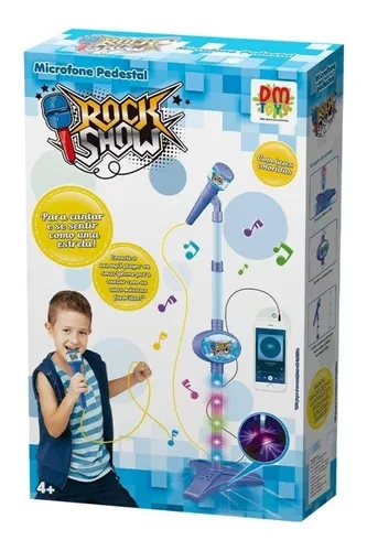 Microfone Infantil Bluetooth - Blanc Toys - Felicidade em brinquedos