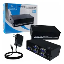 Comprar Splitter Vga 1*4 Divisor Señal Amplificador Conecta A 4 Tv