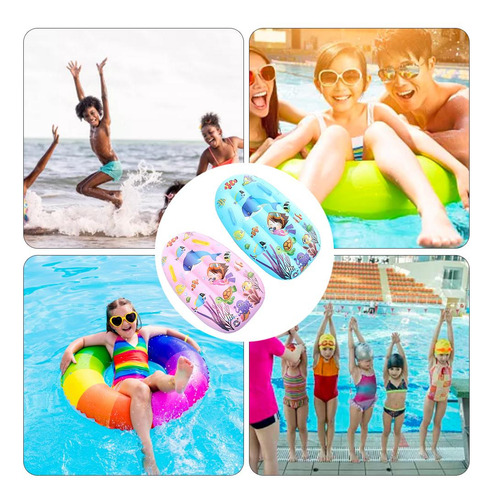 Kids Inflatable Surfboard Summer Outdoor Handles Portable