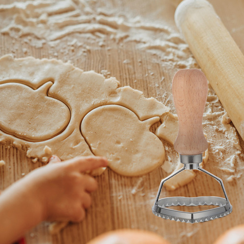Molde Para Galletas Y Pizza Con Forma De Rueda Para Ravioles