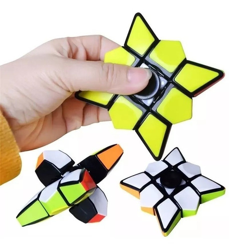 Spinner Cubo Magico 3 X 3 Magic Cube 2 En 1 Sharif Express