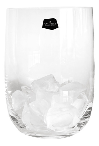 Balde De Hielo Hielera Bohemia Cristal Para Mesa 18cm 82510