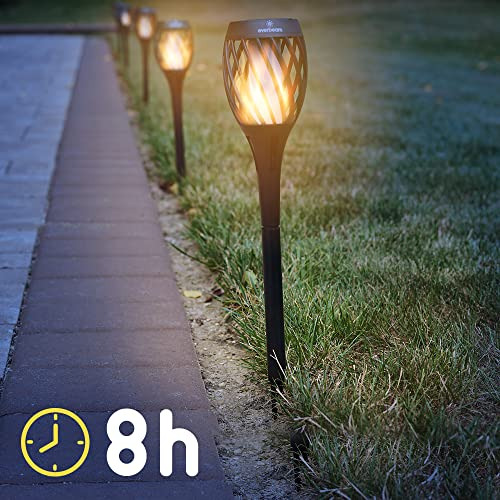 Linterna Solar Parpadeante Con Llama Everbeam P2: Luz Solar
