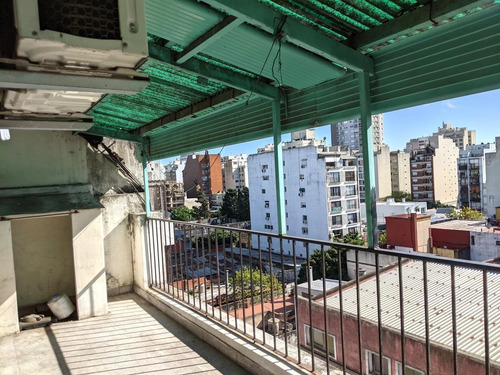 Imagen 14 de 14 de Vta. 2 Amb. Frente. Balcón Terraza. Vista Abierta. Kitchenette Y Baño Con Ducha. Oportunidad!