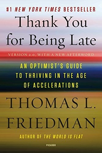 Book : Thank You For Being Late An Optimists Guide To...