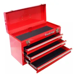 Comprar Baú Metálico Com 3 Gavetas E Com Tampa Superior - King Tony no Mercado Livre